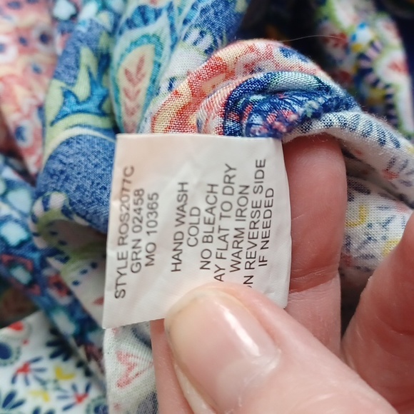 Anthropologie Fig and Flower Boho Blouse Size M - Picture 9 of 9